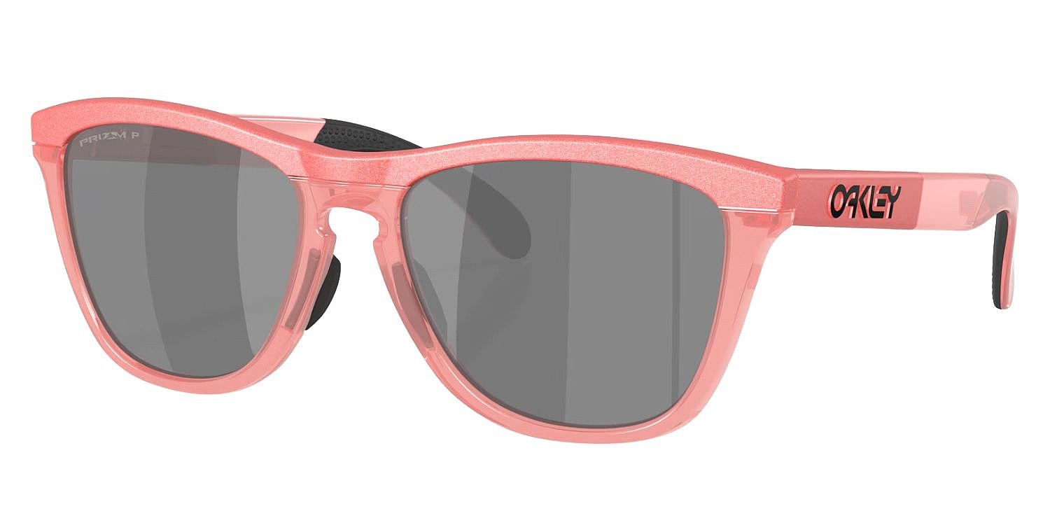 Brille Oakley Frogskins Range - Muted Metallic Paloma/Prizm Black Polarized