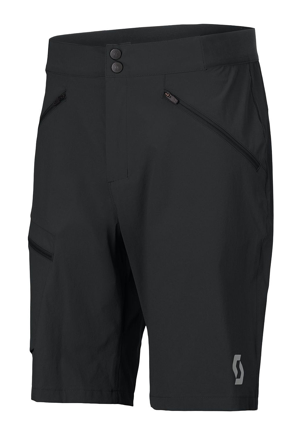 kraťasy Scott Explorair Light - Black - men´s