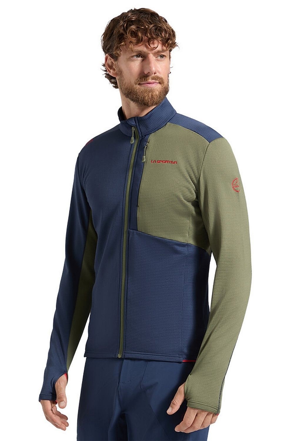 mikina La Sportiva Chill Thermal Zip - Night Sky/Cypress - men´s