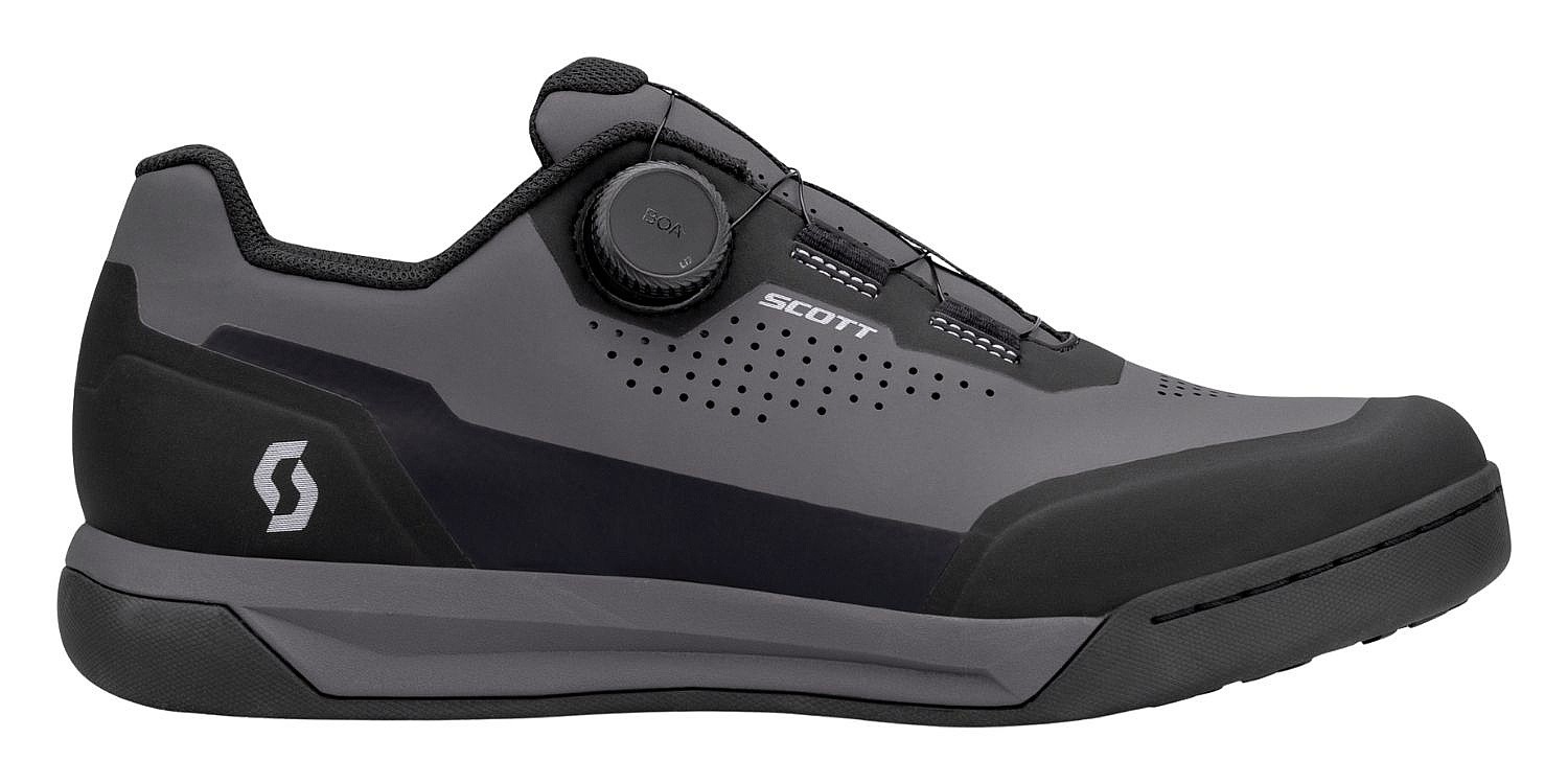 topánky Scott MTB Volt Evo Clip Boa - Dark Grey/Black - men´s