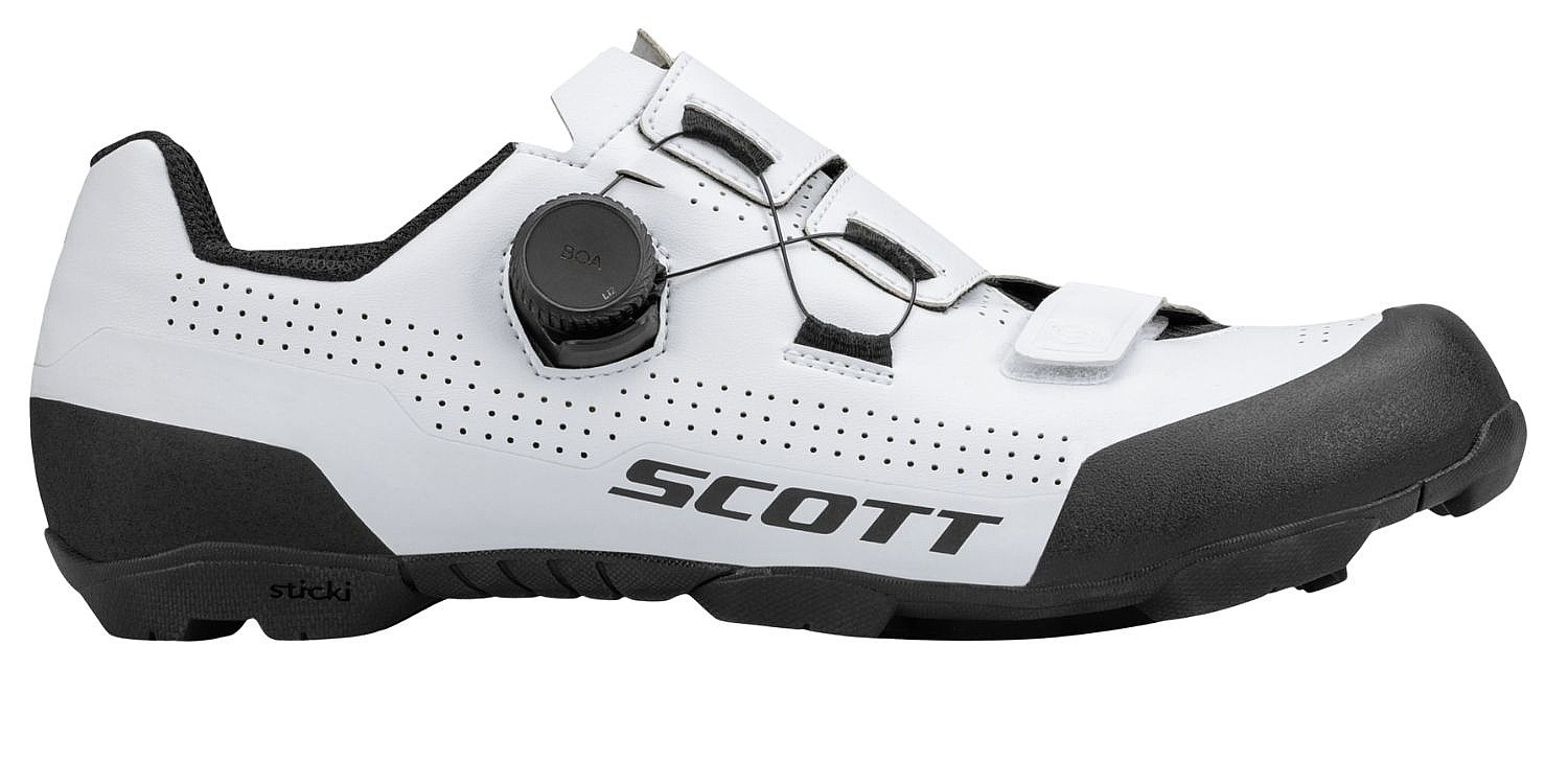 boty Scott MTB Team Boa - White/Black