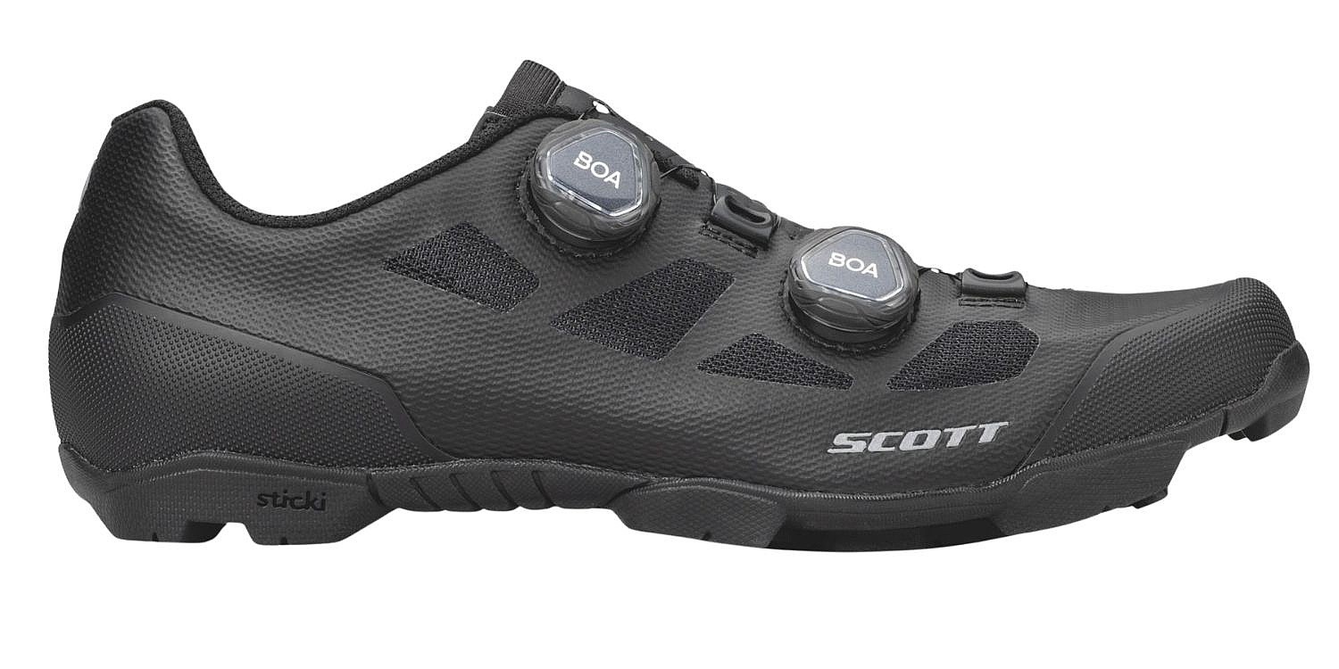 topánky Scott MTB Vertec - Matt Black - men´s