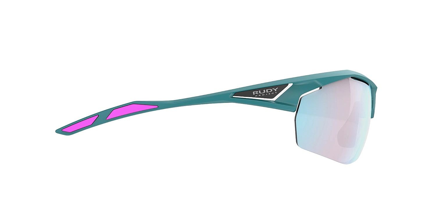 des lunettes Rudy Project Sydus - Teal Matte/Multilaser Osmium