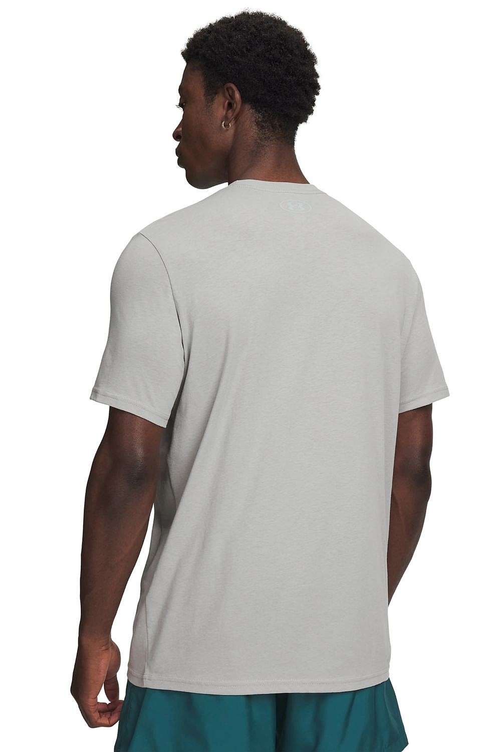 tričko Under Armour GL Foundation Update - Titanium/Enamel Blue/Illusion Green - men´s