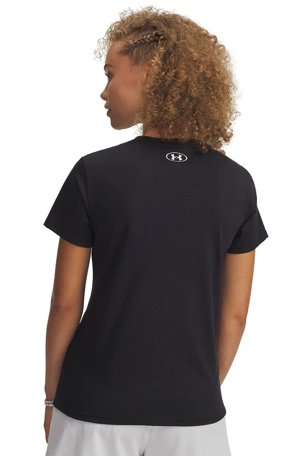 tričko Under Armour Varsity - Black/White - women´s