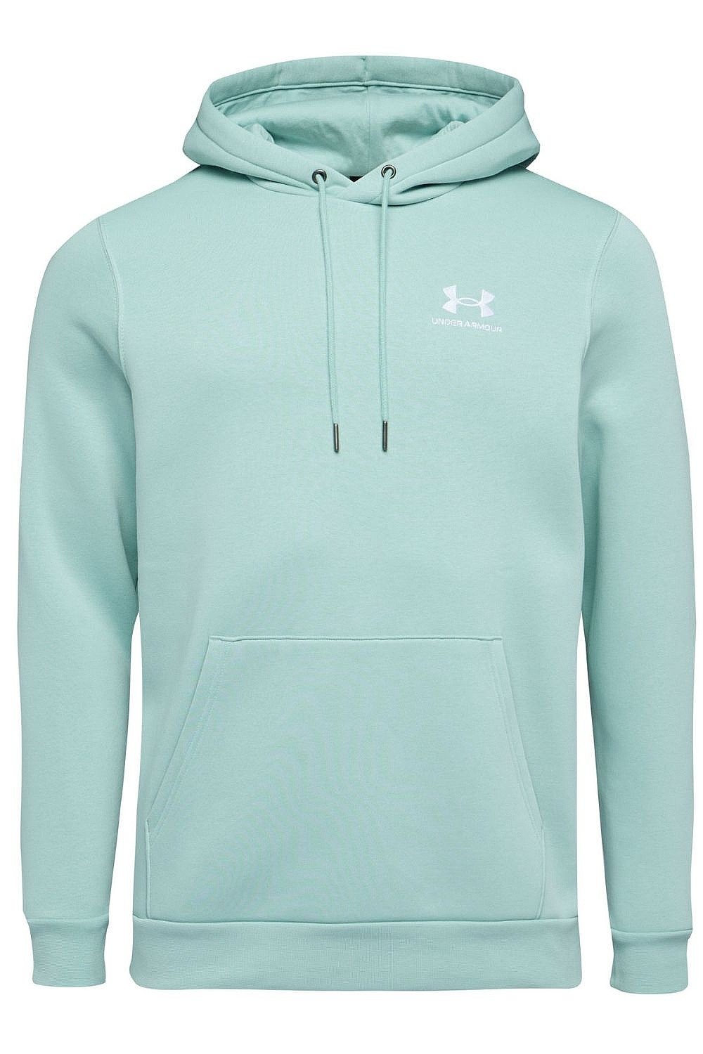 mikina Under Armour Icon Fleece Hoodie - Enamel Blue/White - men´s