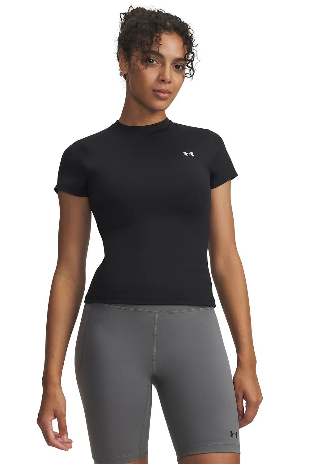 tričko Under Armour Motion Fitted Emea - Black/White