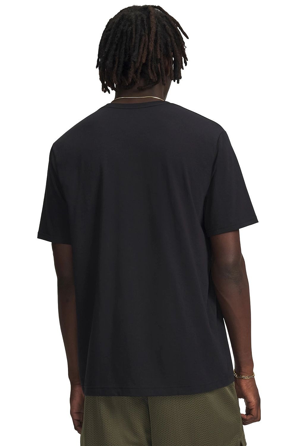 tričko Under Armour 60/40S Armor Globe - Black/White - men´s