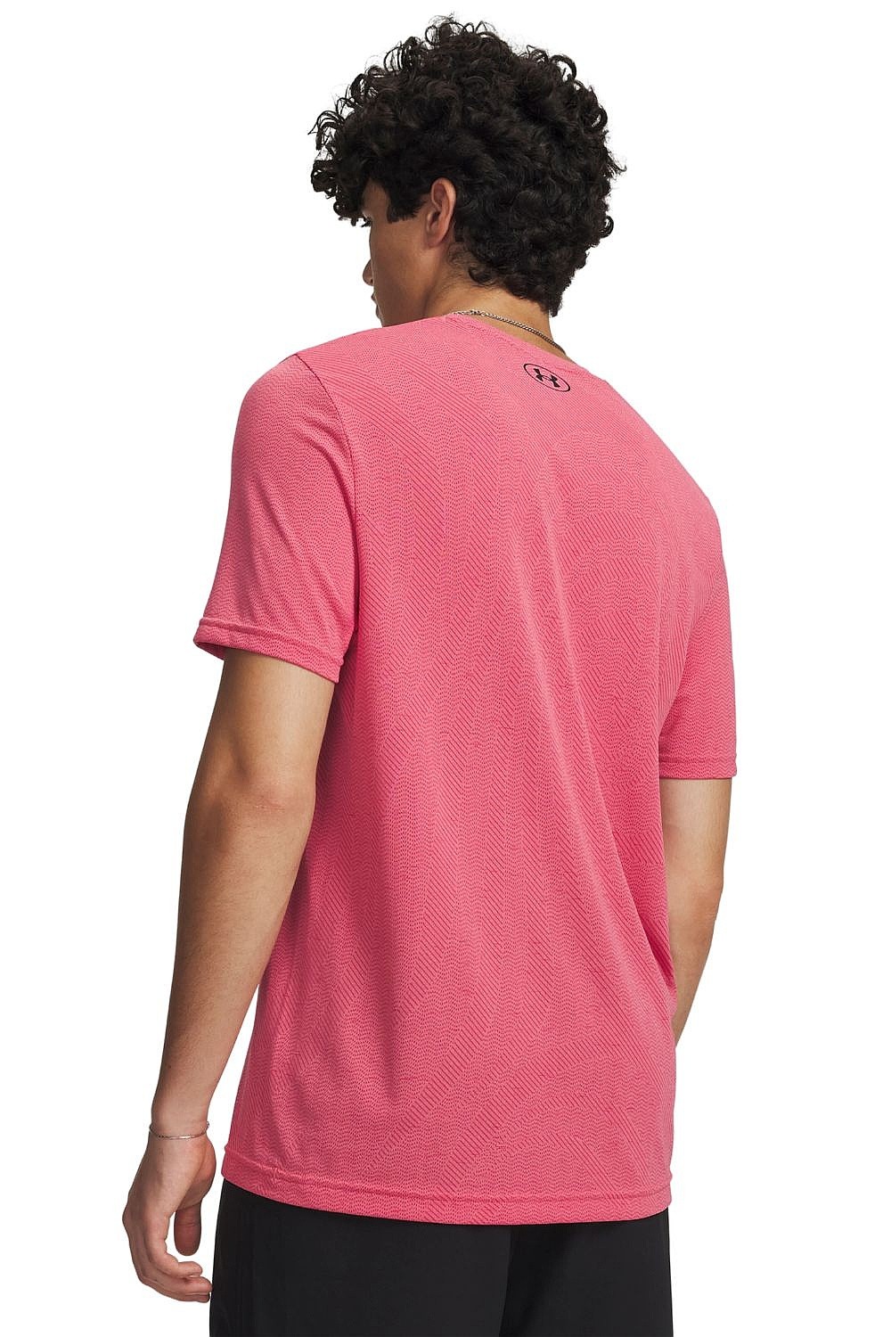 tričko Under Armour Vanish Seamless - Bittersweet Pink/Black - men´s