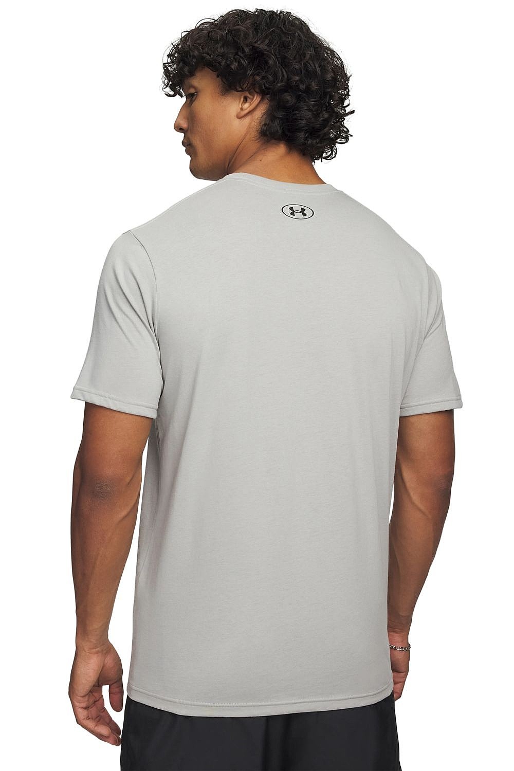 tričko Under Armour ABC Camo Boxed Logo - Titanium/Black - men´s