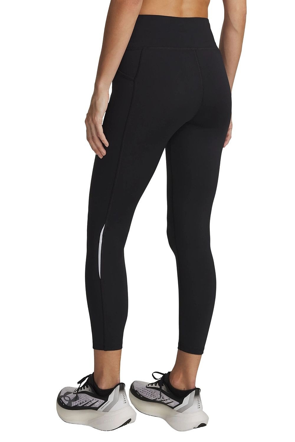 polainas Under Armour Velociti Ankle - Black/Reflective - women´s