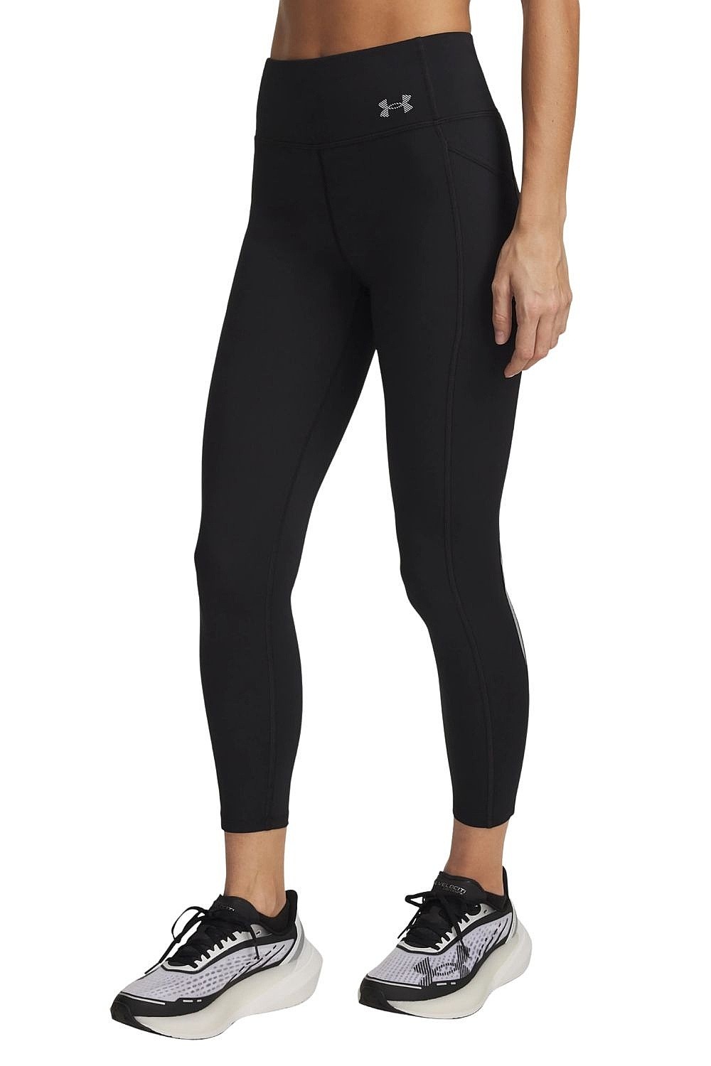 polainas Under Armour Velociti Ankle - Black/Reflective - women´s