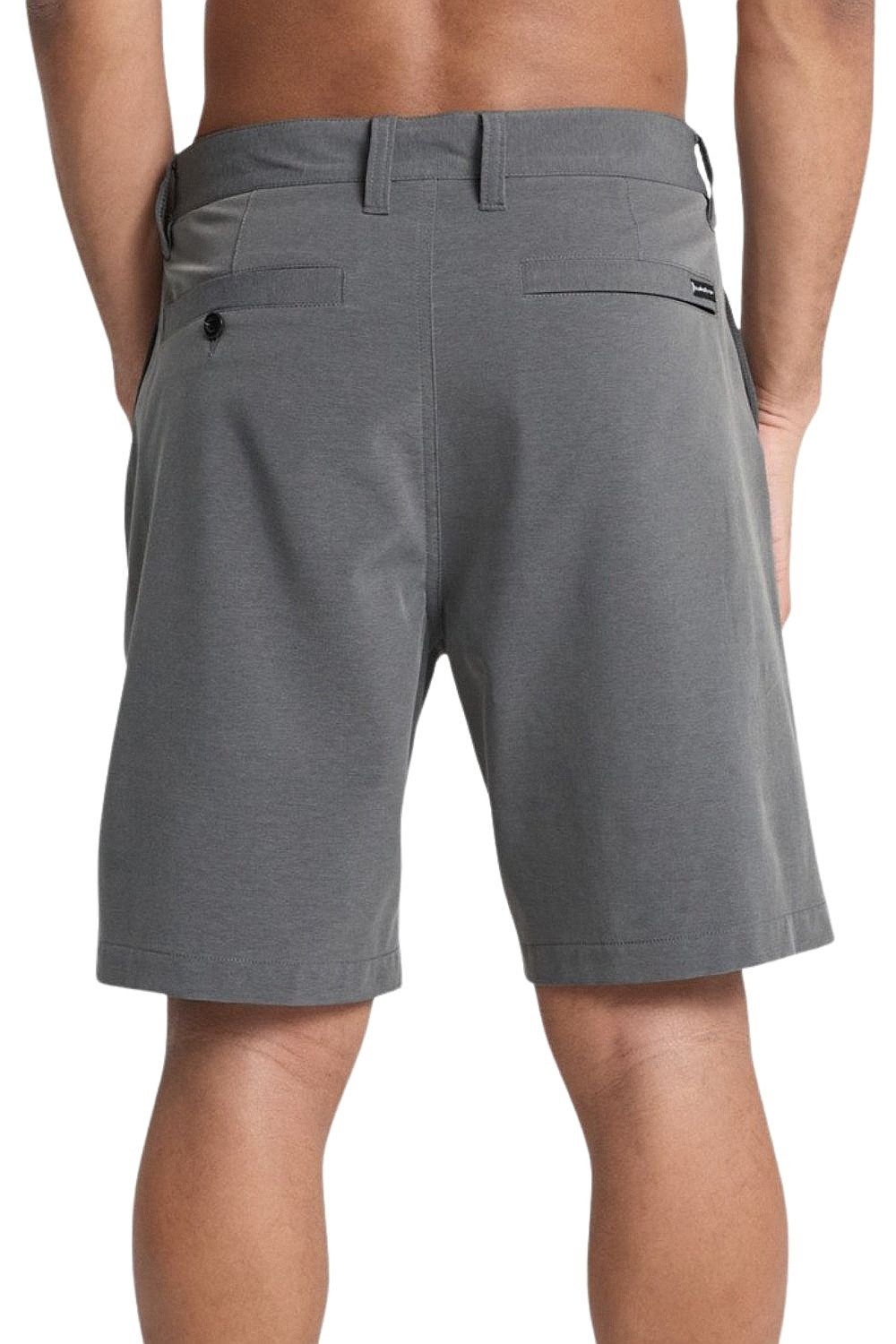 Shorts Quiksilver Union Heather Amphibian 19 - KVJH/Black Heather - men´s
