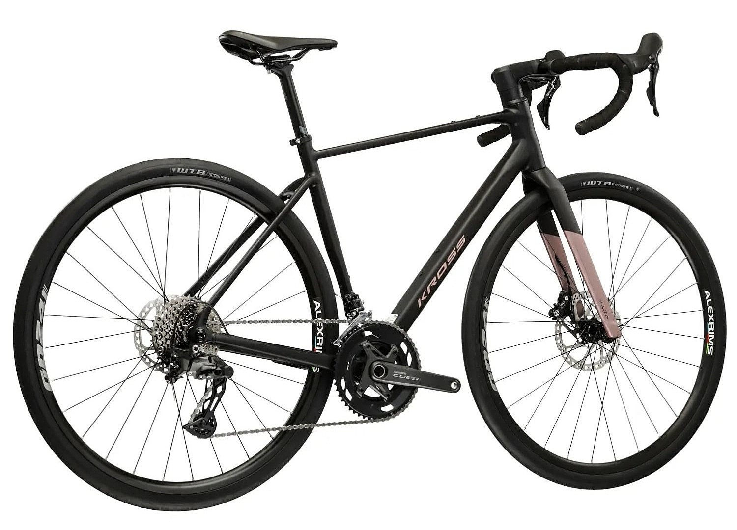 bicykel Kross Alta 2.0 28" - Black/Pink/Matt