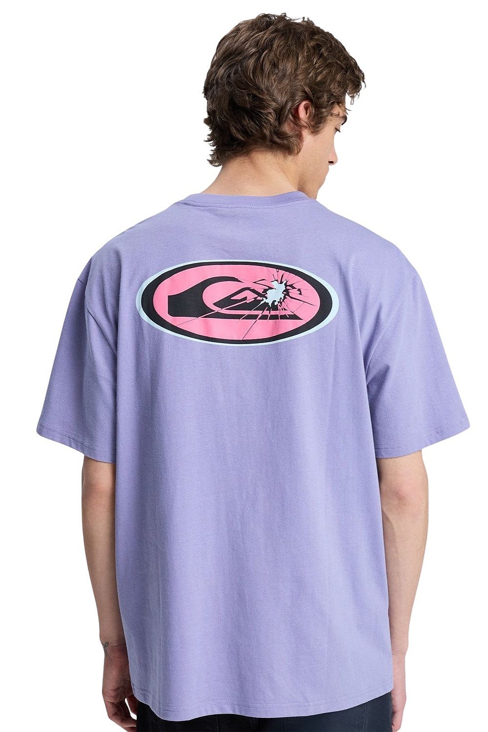 T-Shirt Quiksilver Fractured Wave - PKS0/Daybreak - men´s