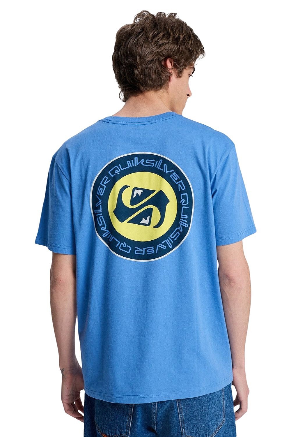 T-Shirt Quiksilver Ev Duality - BLC0/Riviera - men´s