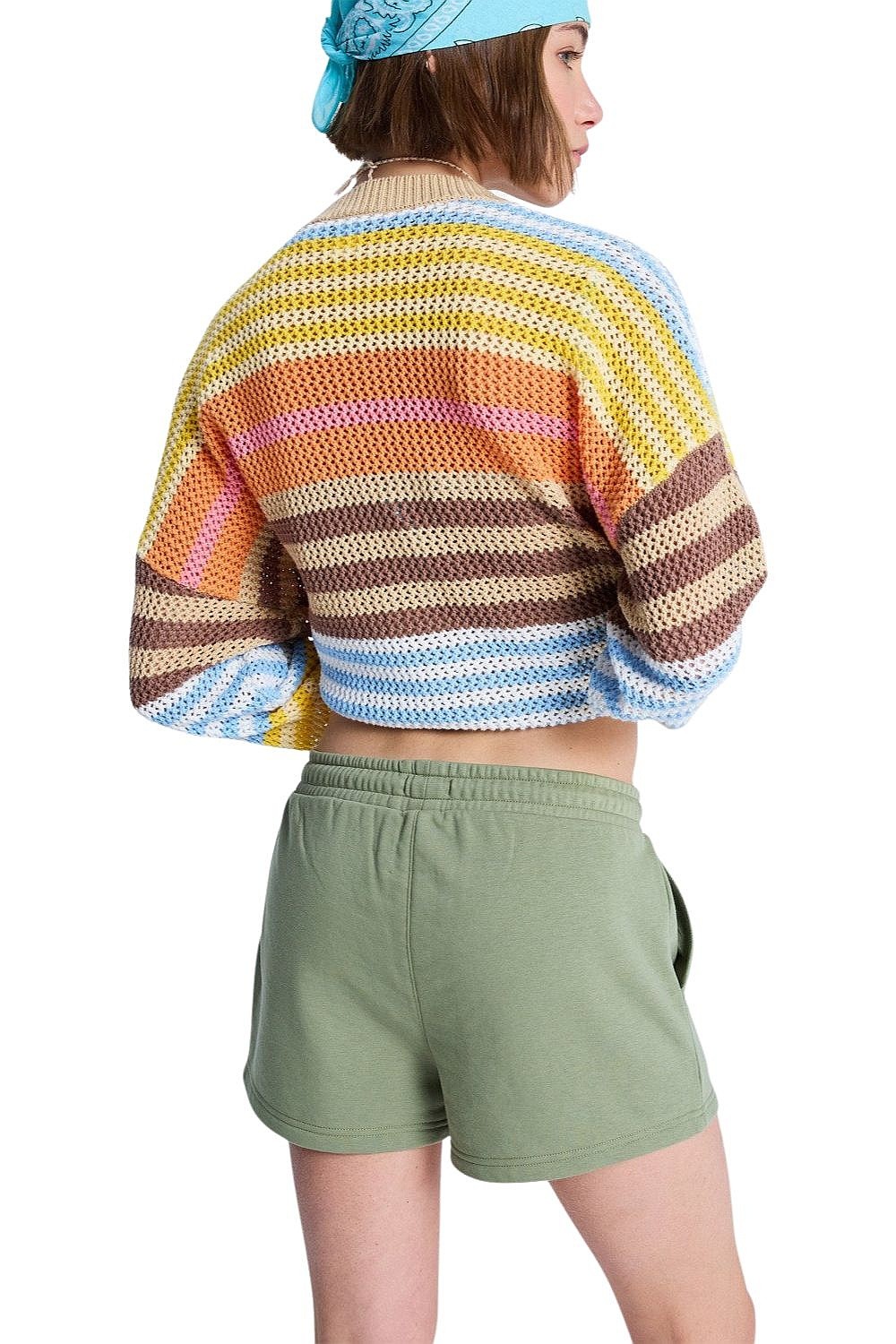 kortbyxor Roxy Surf Stoked - GLD0/Oil Green - women´s