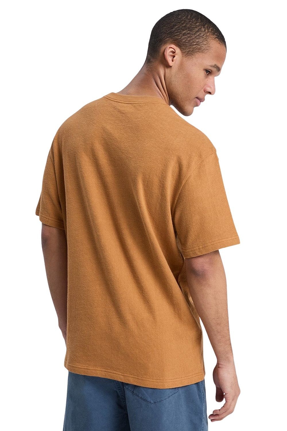 T-Shirt Quiksilver Bayi - CMK0/Tobacco Brown - men´s