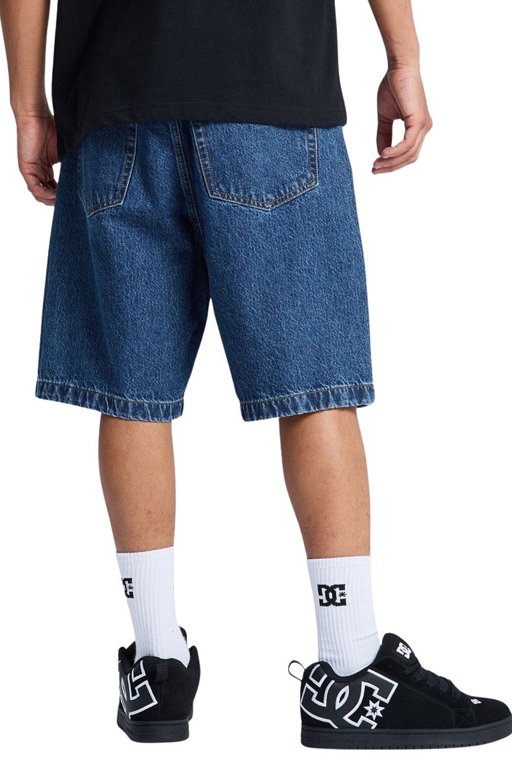shorts DC Baggy Denim - BLCW/Stone Indigo - men´s