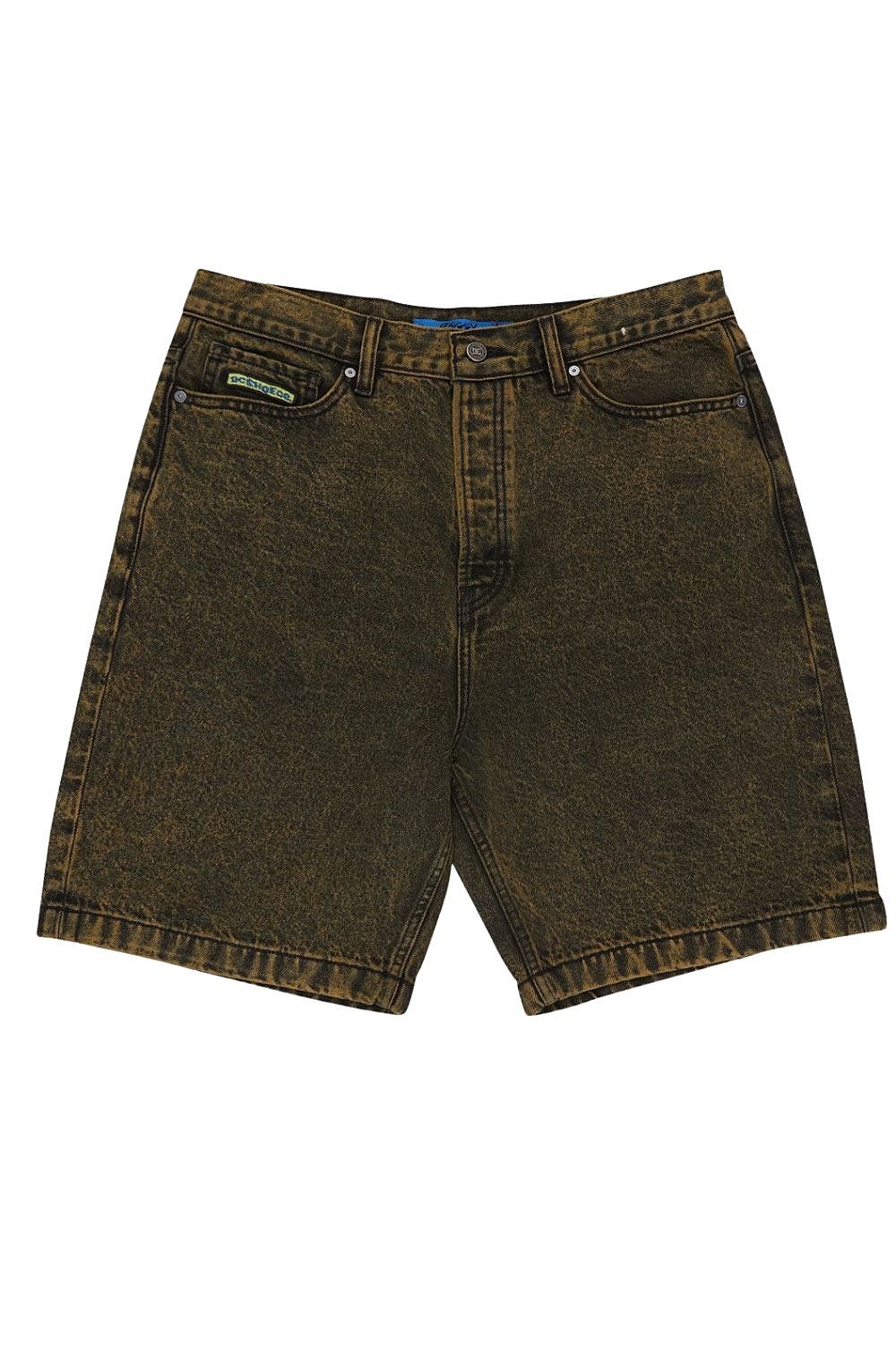 spodenki DC Baggy Denim - GKH0/Golden Olive - men´s