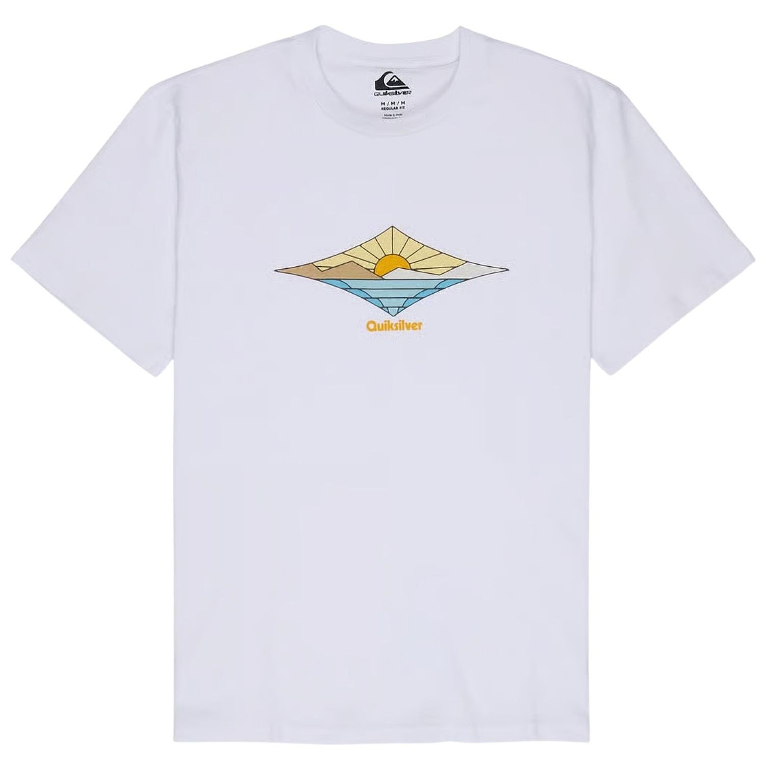 T-Shirt Quiksilver Dawn - WBB0/White - men´s