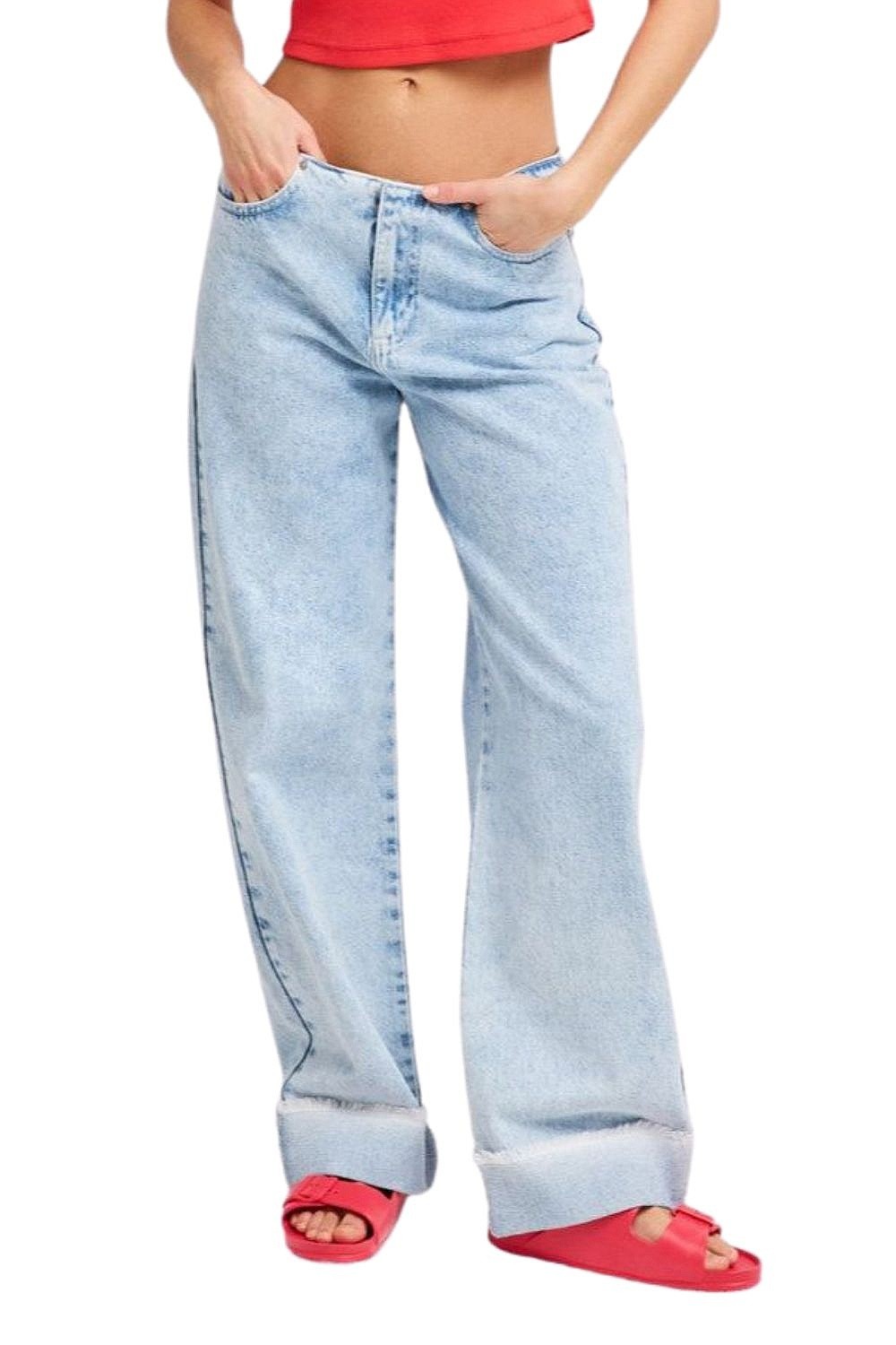 pantalones vaqueros Roxy Coco Low Sunbleached - BFB0/Sunbleached - women´s