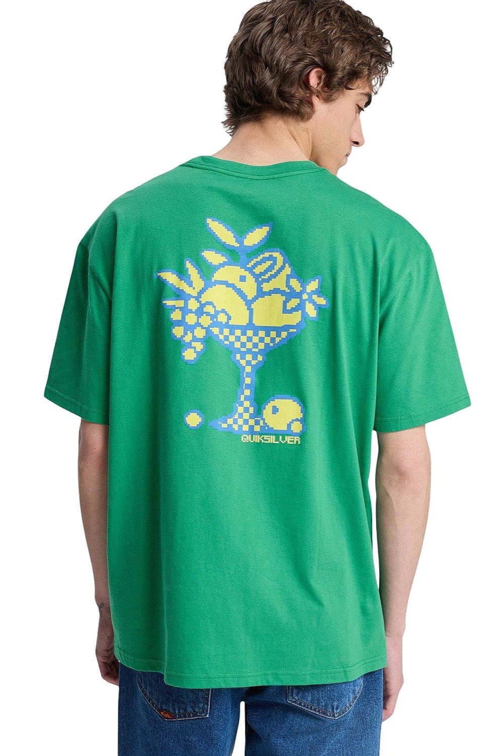 T-Shirt Quiksilver Ev Glass Of Spring - GNZ0/Leprechaun - men´s