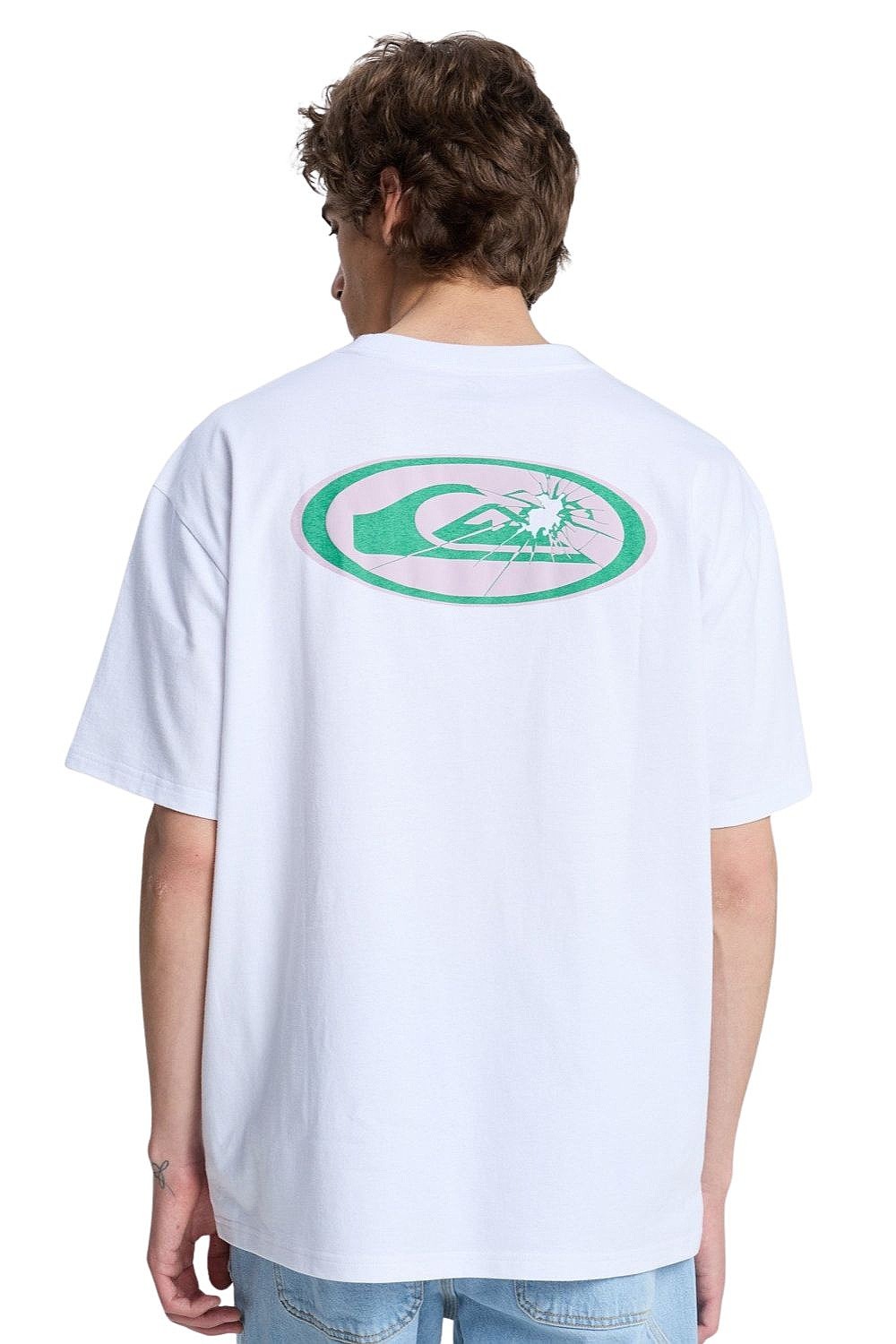 рубашка Quiksilver Fractured Wave - WBB0/White - men´s