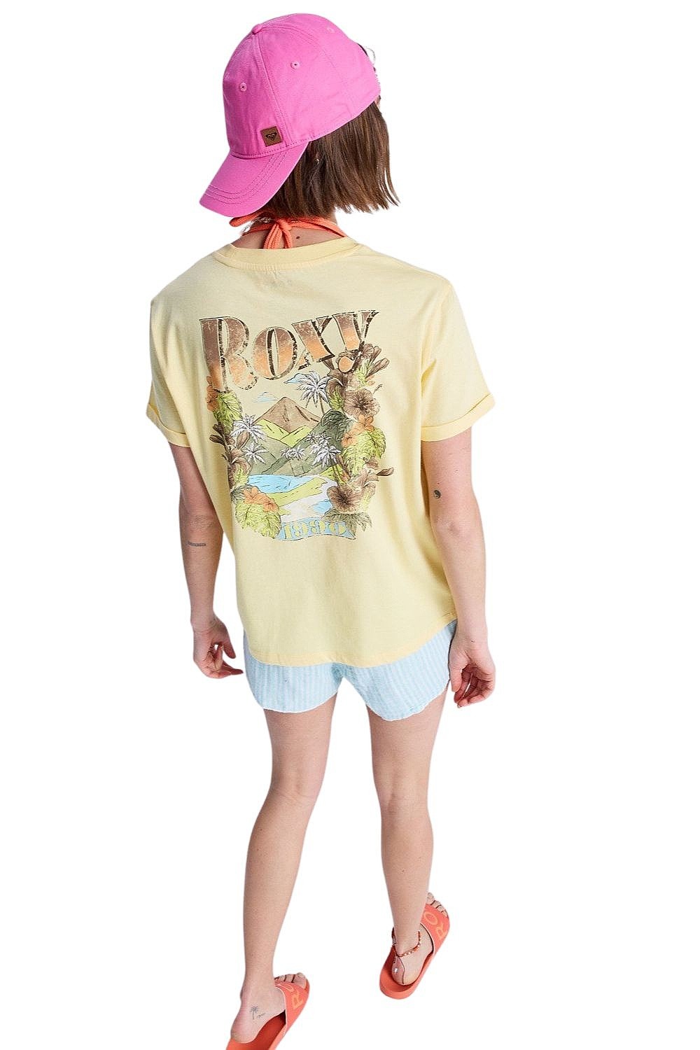 T-Shirt Roxy Oceanregular Poster - YEG0/Golden Haze - women´s