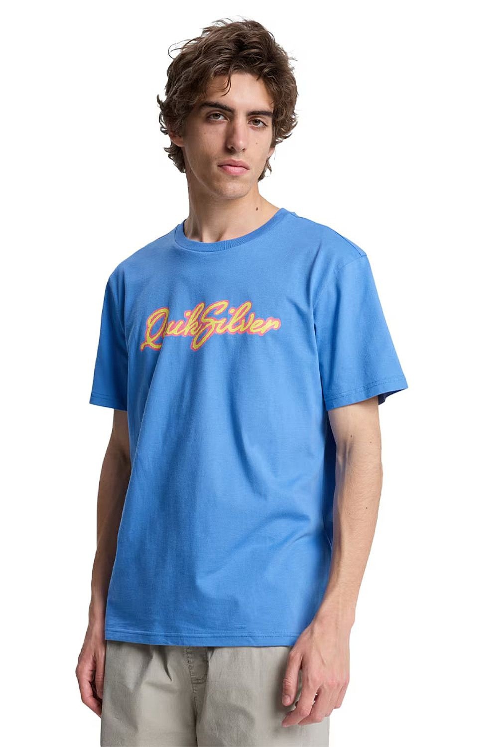 T-Shirt Quiksilver Malibu - BLC0/Riviera - men´s