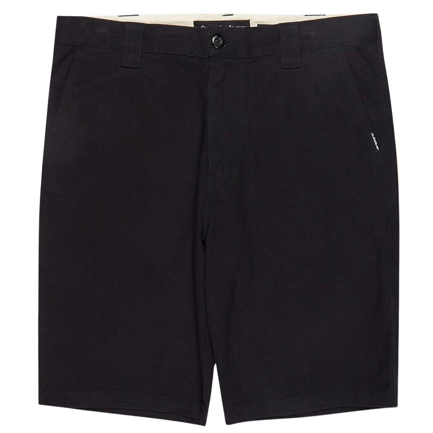 sort Quiksilver Union Straight 20 - KVJ0/Black - men´s