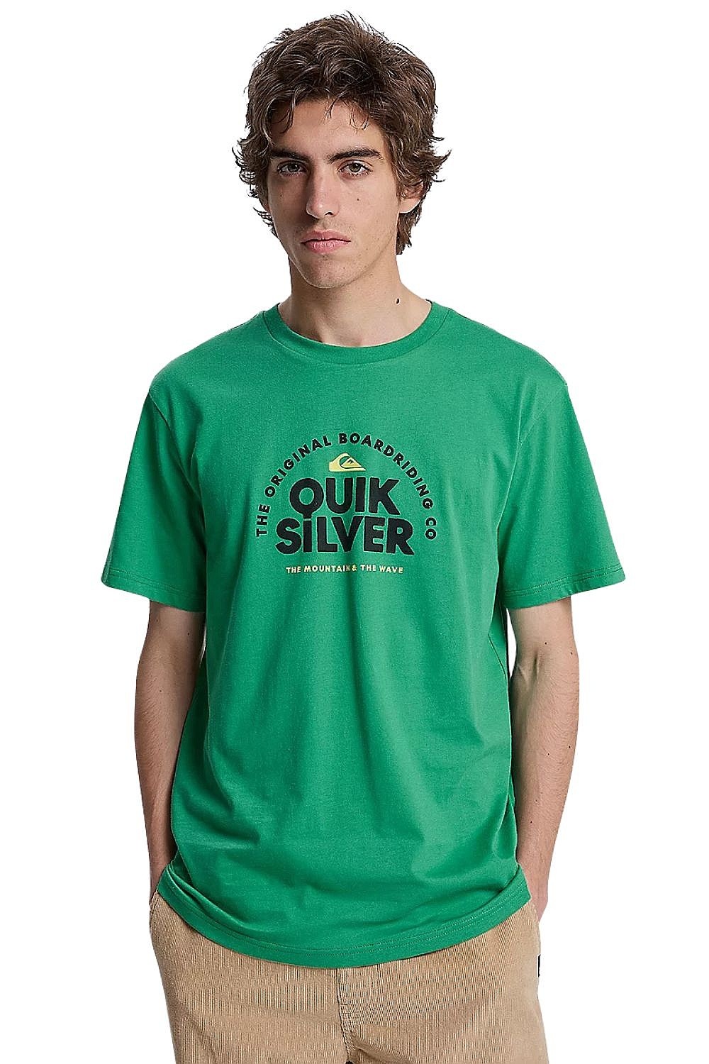 camisa Quiksilver Fundamental Ride - GNZ0/Leprechaun - men´s