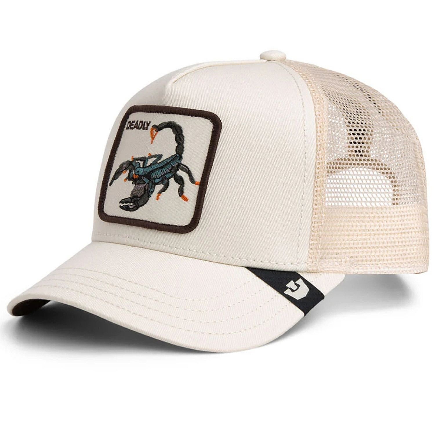 kasket Goorin Bros. Deadly Scorpion Trucker - Chalk