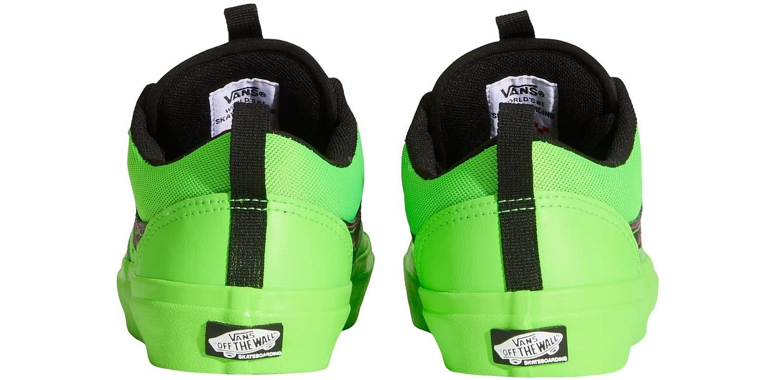 skor Vans Skate Old Skool 36 + - Acid Airbrush Black/Green Gecko - men´s