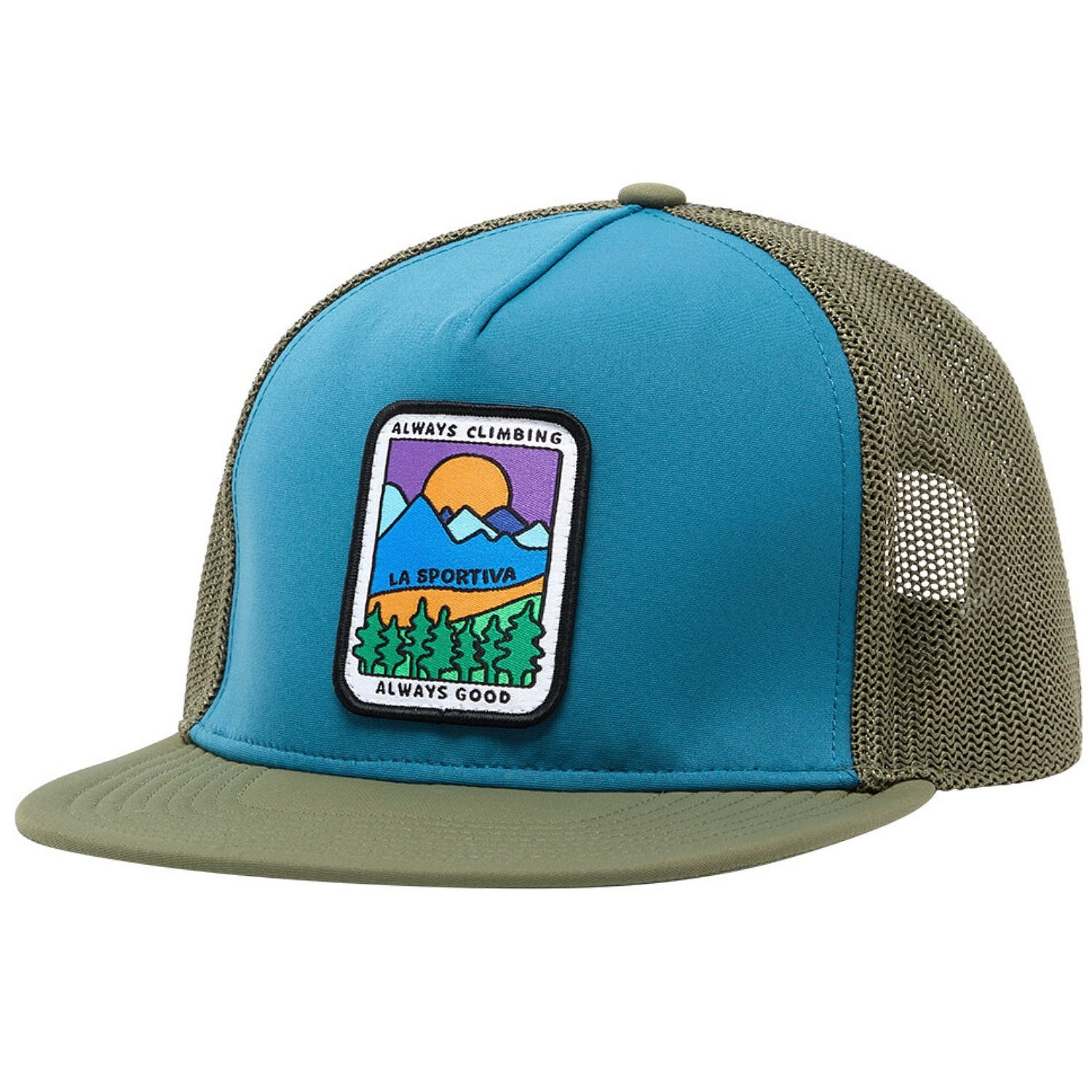 cap La Sportiva Always Climbing Trucker - Lake/Cypress