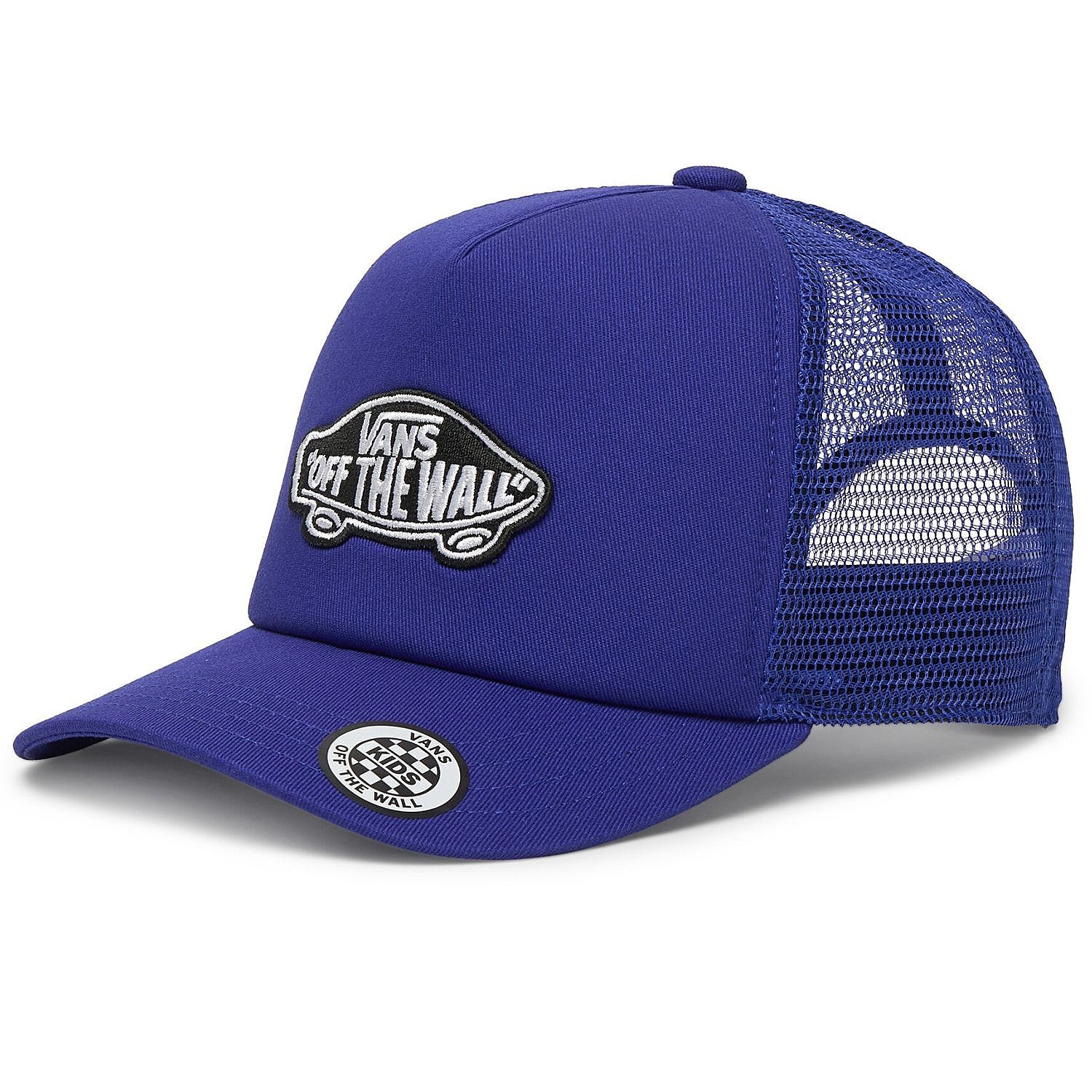 cap Vans Classic Patch Curved Bill Trucker Youth - Royal Cobalt - unisex junior