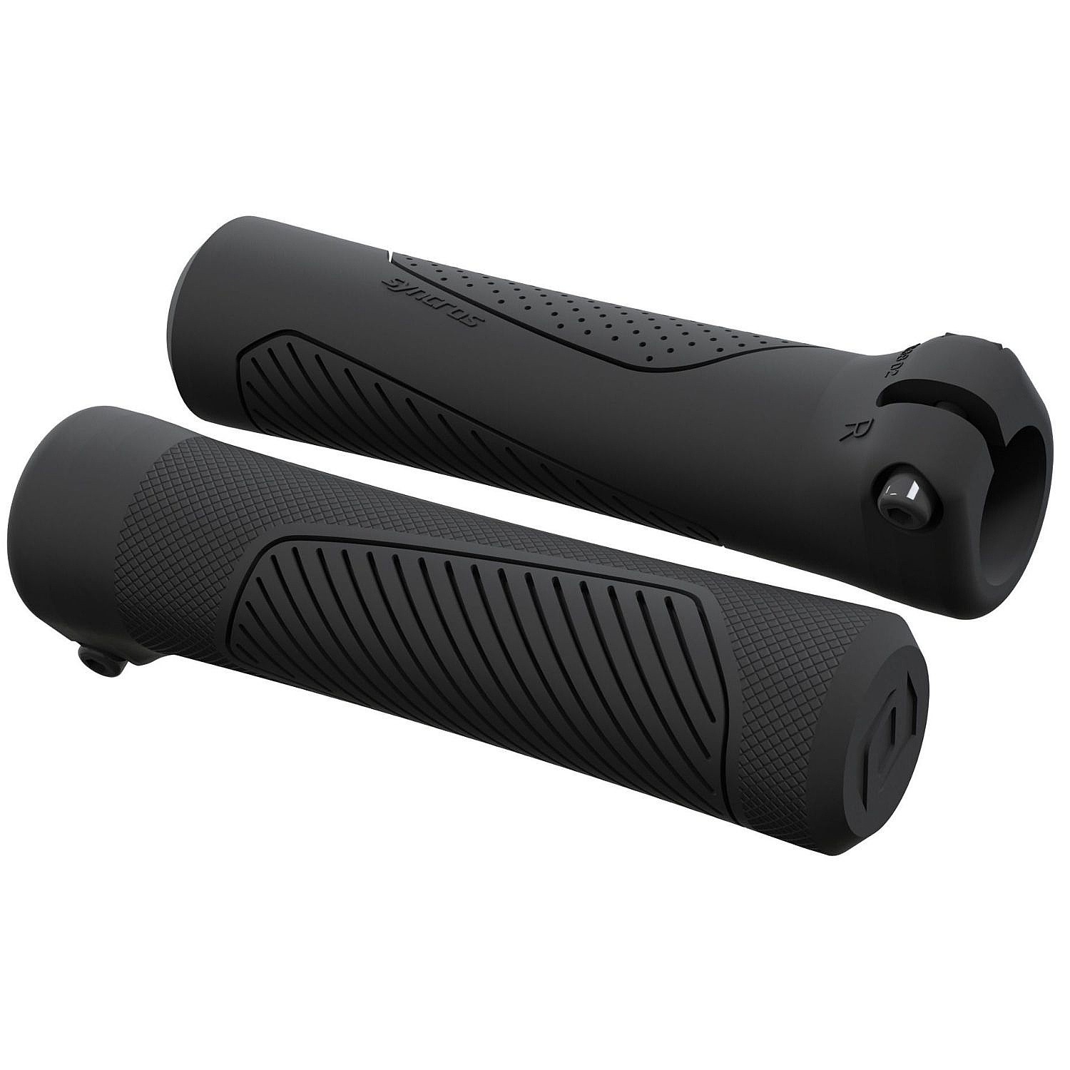 Handlebar grips Syncros Kids D19 Lock-On - Black - kid´s