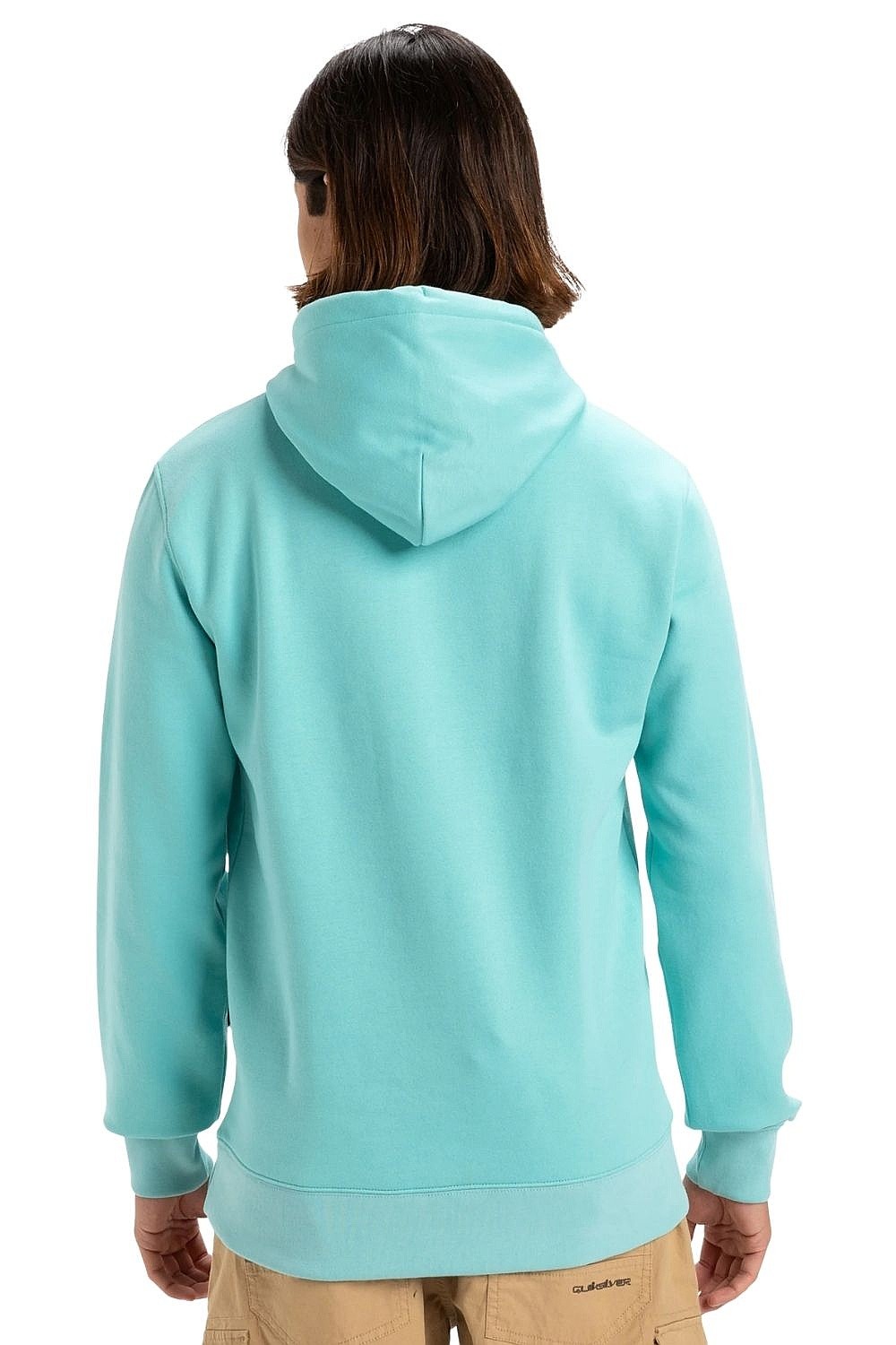 mikina Quiksilver Fineline Hoodie - BJK0/Aqua - men´s