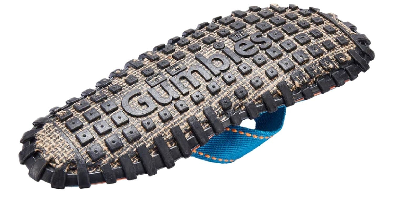 flip flops  Gumbies Islander - Blue Palmetto