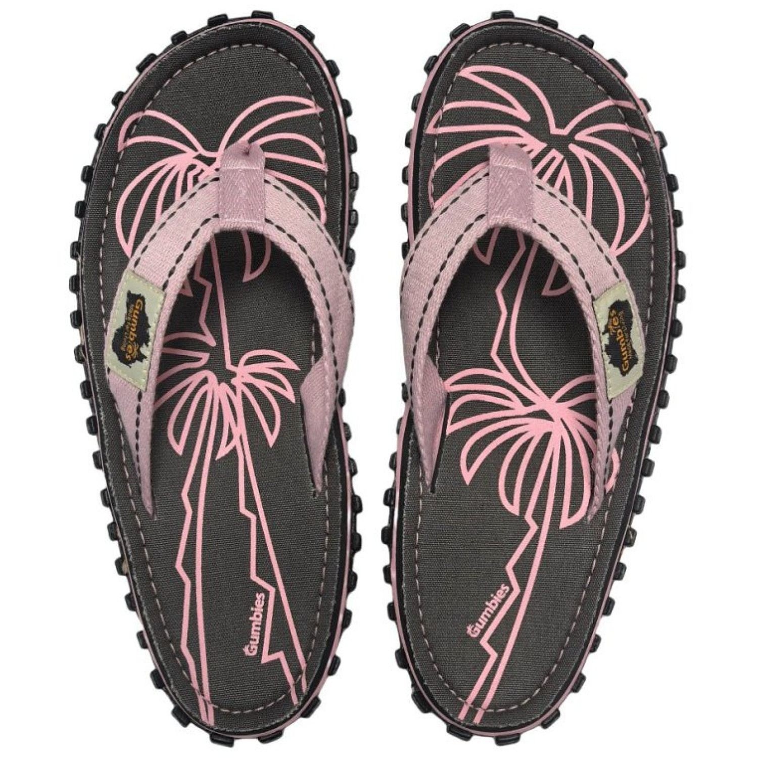 flip flops  Gumbies Islander - Palm Leaf Grey - women´s