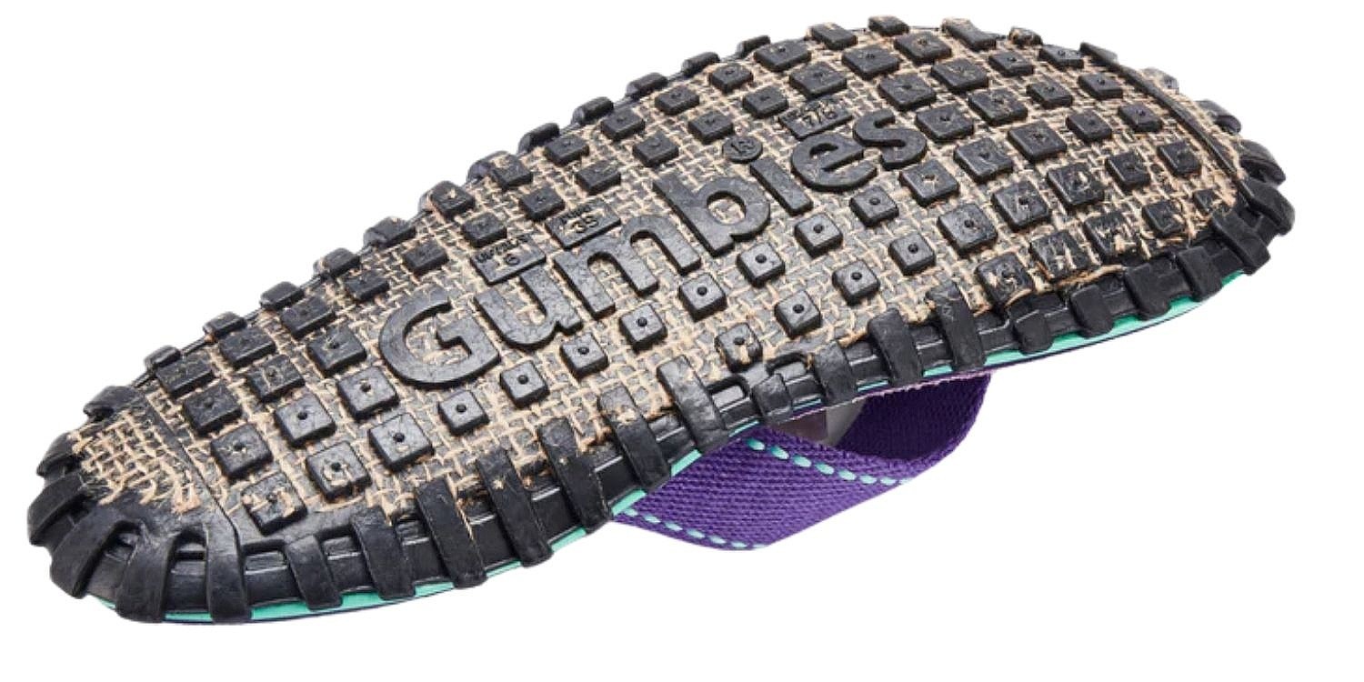 tongs Gumbies Islander - Blueberry Burst - women´s