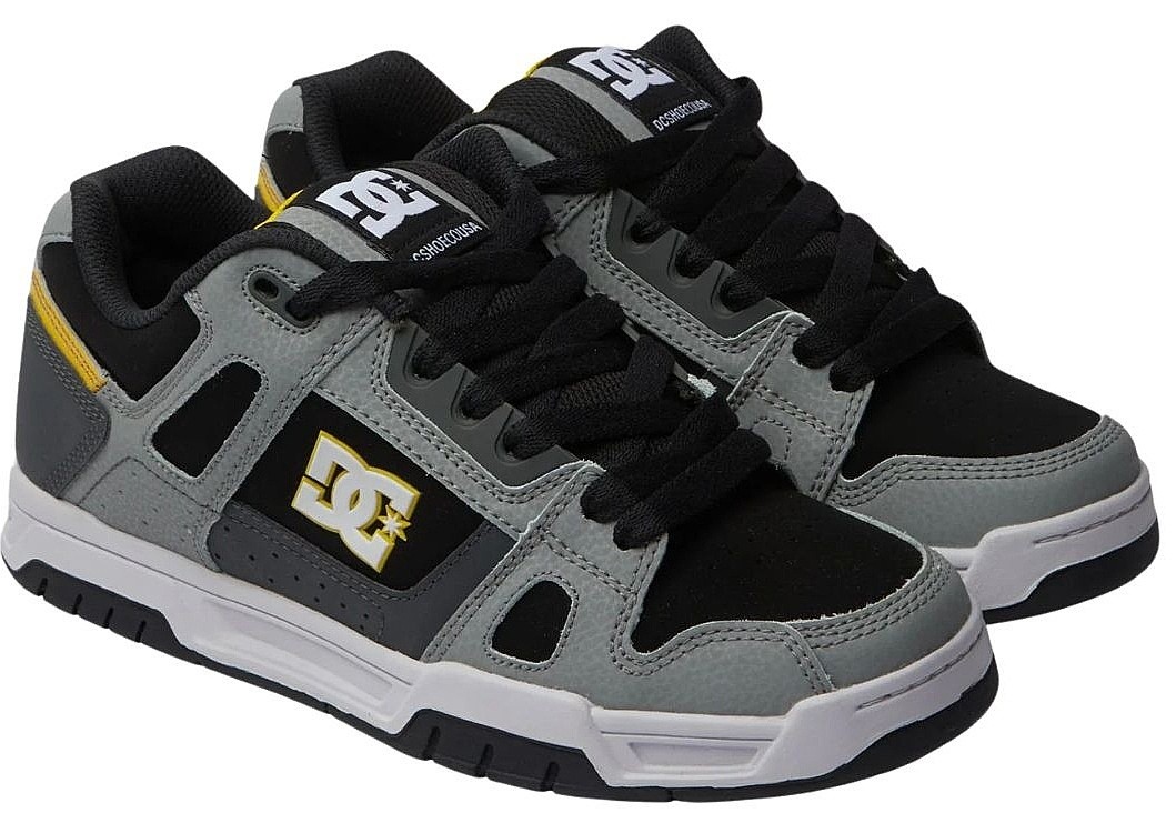 buty DC Stag - GY1/Grey/Yellow - men´s