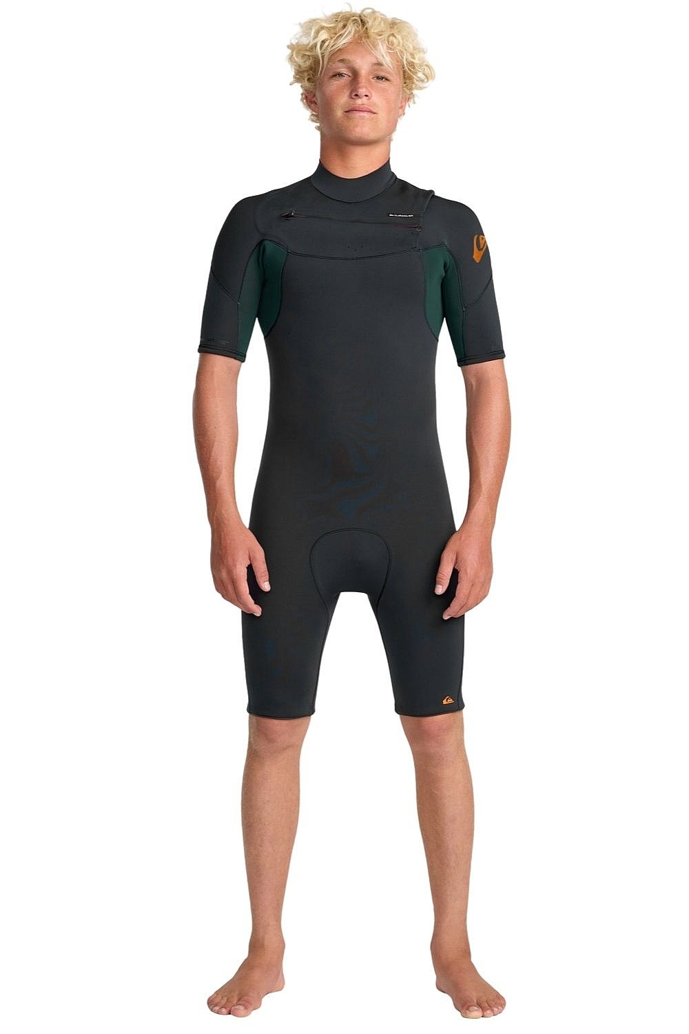 neopreno Quiksilver Everyday Sessions 2/2 Sp Chest Zip - GNB0/Jade - men´s