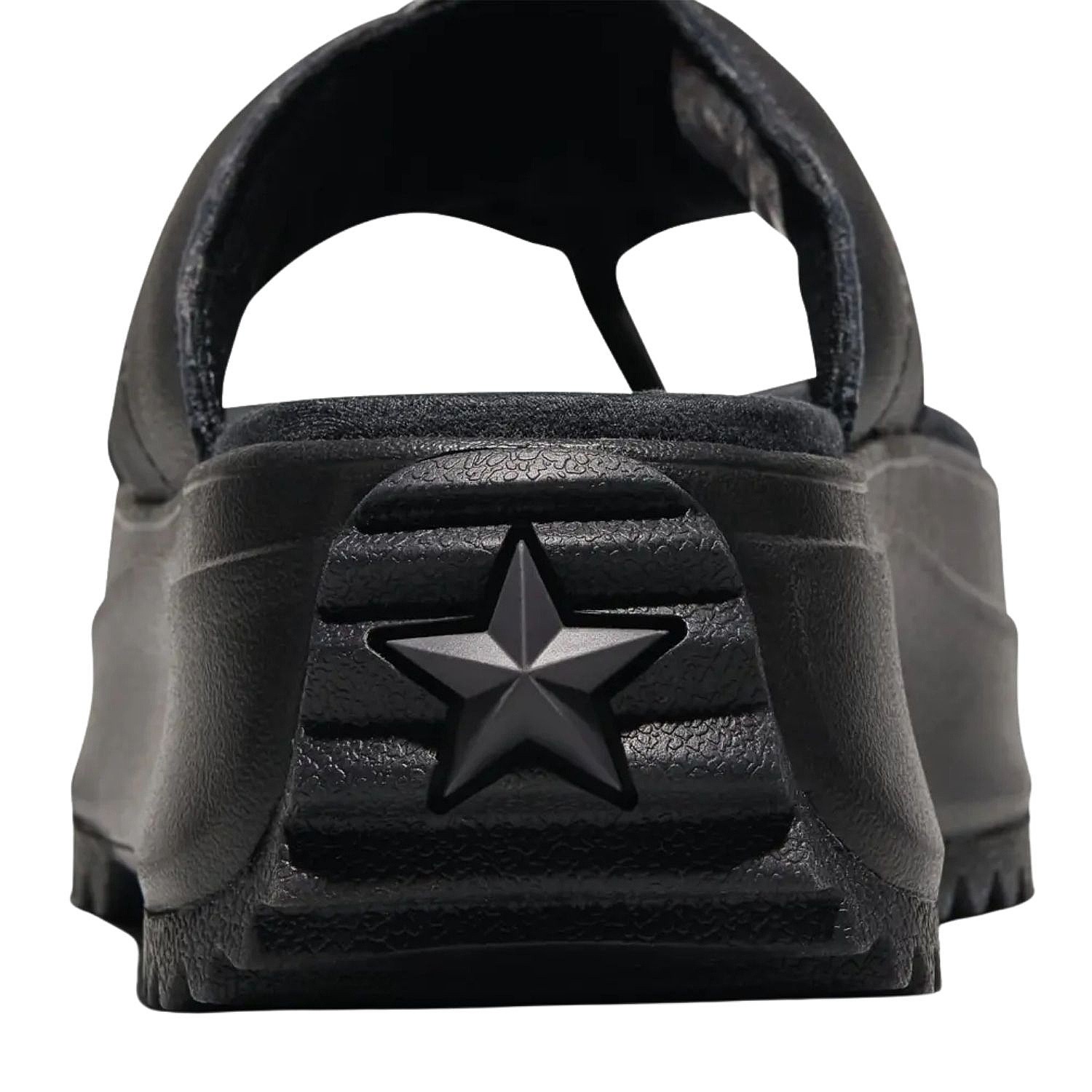 flip flops  Converse Run Star Platform Leather - A20650/Black/Black/Black - women´s