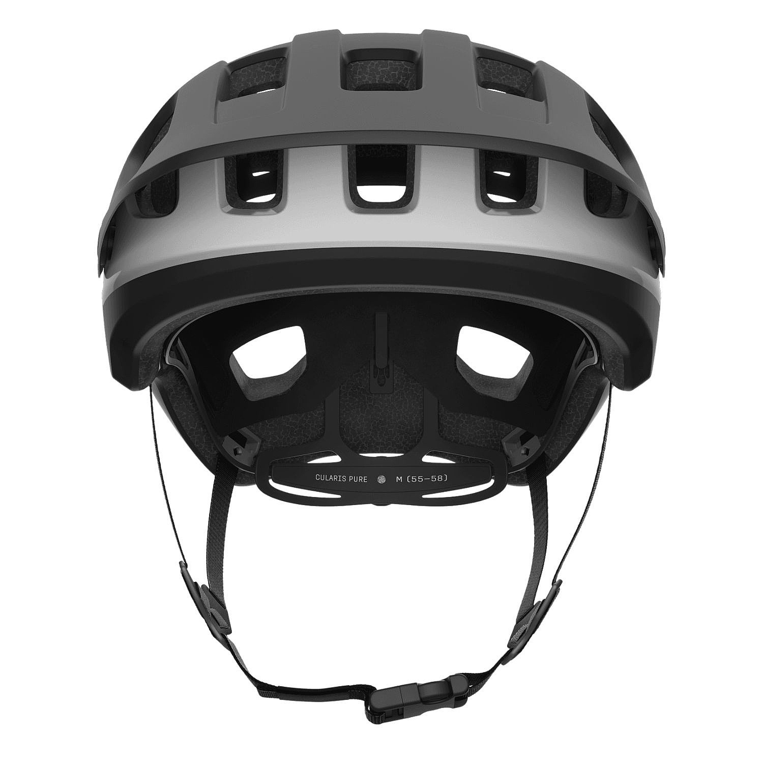 helma Poc Cularis Pure Mips - Uranium Black Matt/Hydrogen White