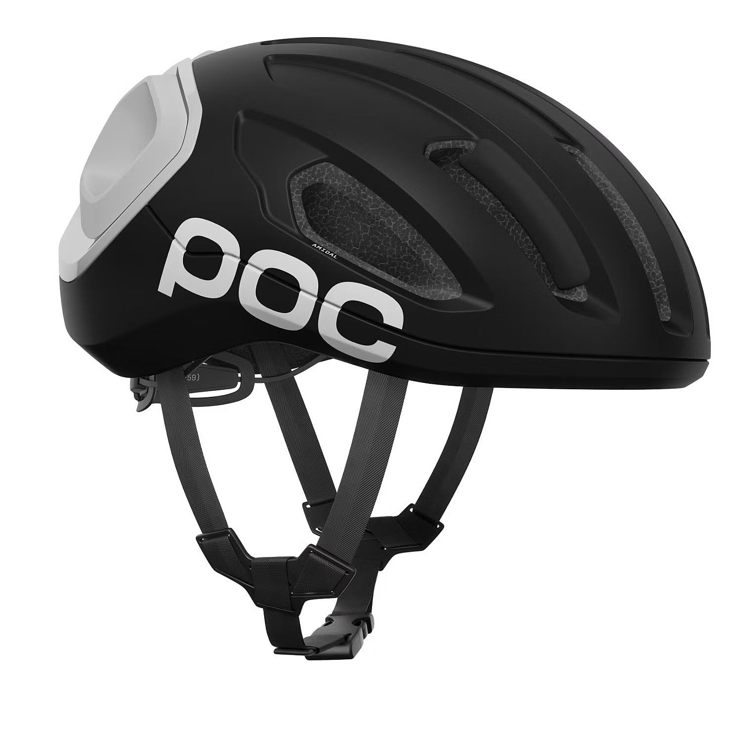 helma Poc Amidal Mips - Uranium Black Matt/Hydrogen White