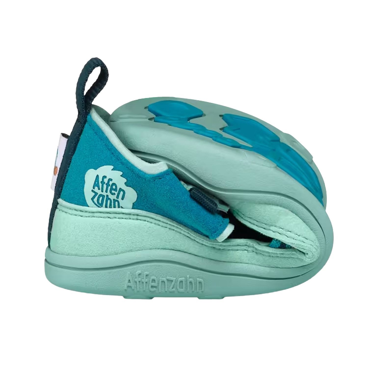 topánky Affenzahn Vegan Breeze Chameleon - Turquoise - kid´s
