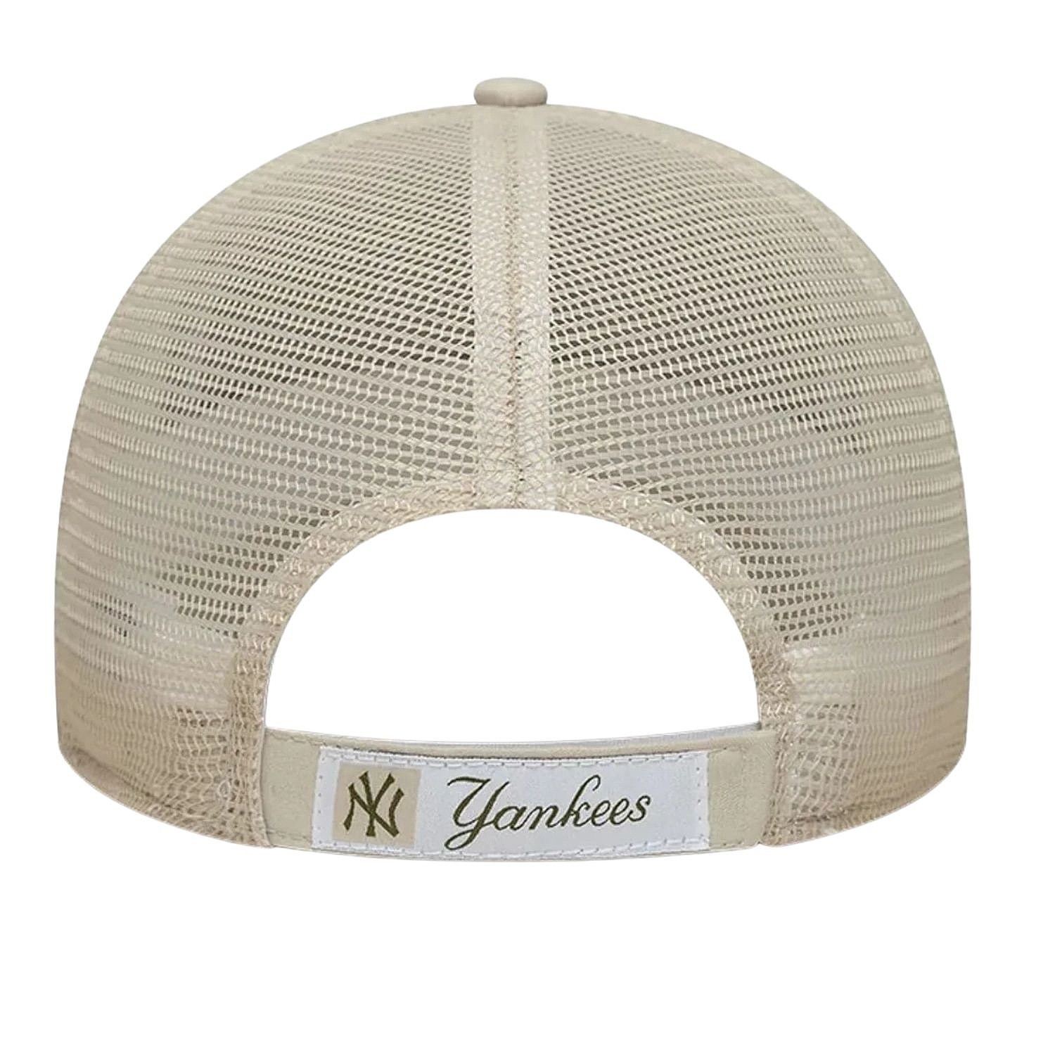 Kappe New Era 9FO Midi Homefield Trucker MLB New York Yankees - Stone/New Olive - men´s