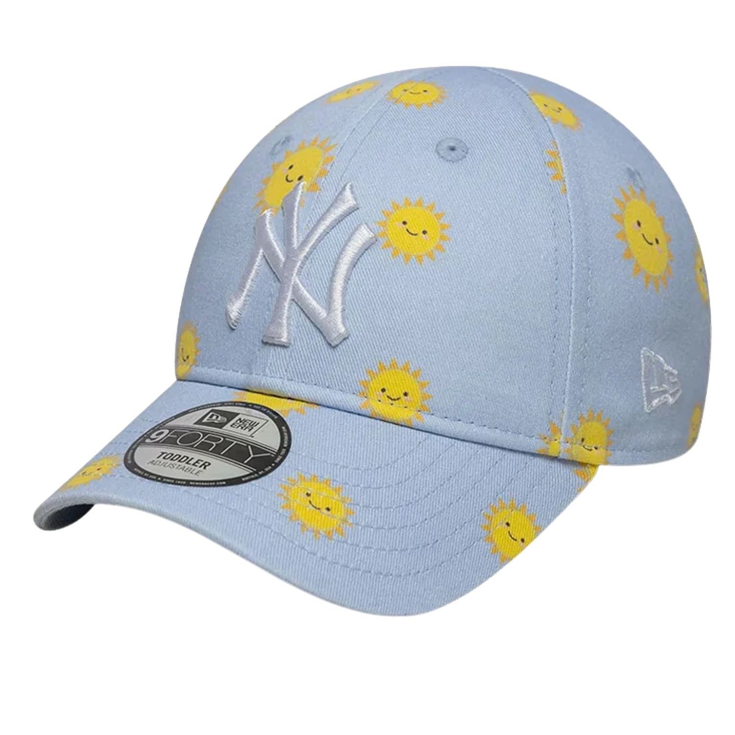 cap New Era 9FO Summer Aop MLB New York Yankees Toddler - Soft Blue/Cyber Yellow - kid´s