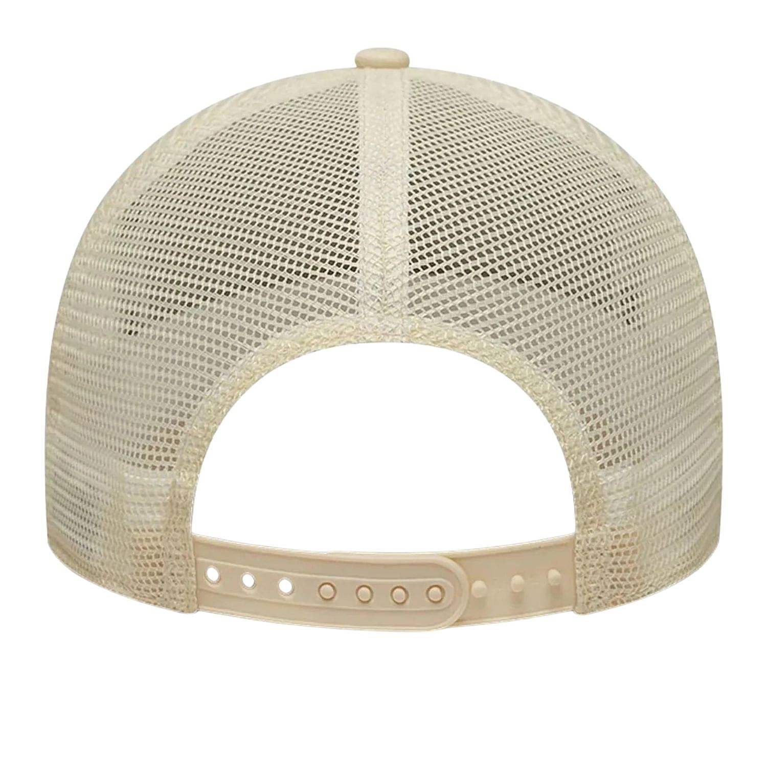 gorra con visera New Era 9FO AF Outline Trucker MLB New York Yankees - Light Cream/Tennessee Orange - men´s